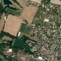 Vue de Aire de stationnement de Monflanquin (Coulon)