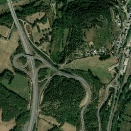 Vue de Aire de camping-car à Saint-Bonnet-de-Chirac