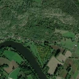 Vue de Camping de Cénevières