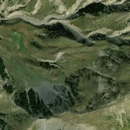 Vue de Cabane du Clot des Ânes