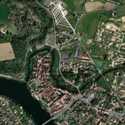 Vue de Aire de camping-cars de Casseneuil