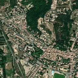 Vue de Aire Camping-Cars de Donzère