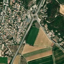 Vue de Aire Camping-Cars de Donzère