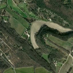 Vue de Camping naturiste Les Manoques