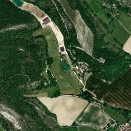Vue de Aire de pique-nique de Lascabanes