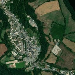 Vue de Aire de camping-car à Agen-d'Aveyron