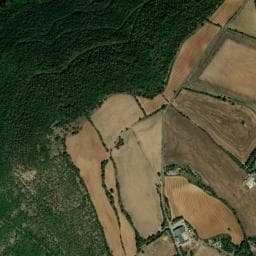 Vue de Camping à la ferme de la Blaquière