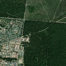 Vue de Aire Camping-car Park de Mimizan