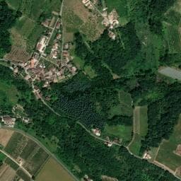 Vue de Aire de camping-car Piquecos