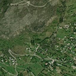 Vue de Le camping de la ferme de St Dalmas Valdeblore