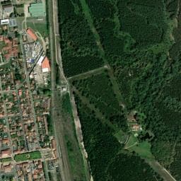 Vue de Aire de services de Morcenx fermée