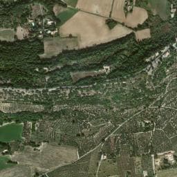 Vue de Aire de service municipale de Lurs