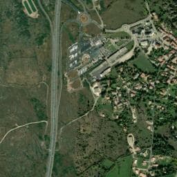 Vue de Aire de camping-car à La Couvertoirade (2)