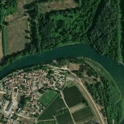 Vue de Aire de camping-car de Comps
