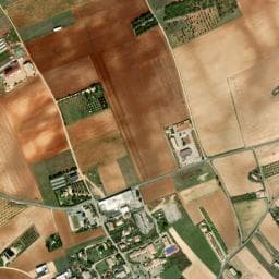 Vue de Aire de camping car Valensole