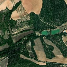 Vue de Camping naturiste du Petit Arlane