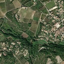 Vue de Aire de camping-cars Bonnieux