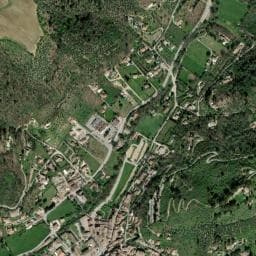 Vue de Aire de camping-car à Riez