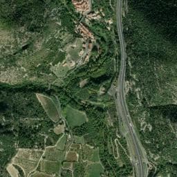Vue de Bivouac à Les Plans