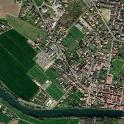 Vue de Aire de camping-car à Grenade-sur-l'Adour