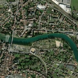 Vue de Aire de camping-cars Aire-sur-l'Adour