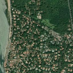 Vue de Aire de Soorts - Hossegor, le lac d'Hossegor