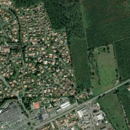 Vue de Aire de service camping-cars de Saint-Vincent-de-Tyrosse