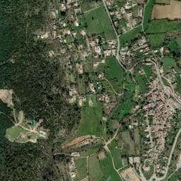 Vue de Aire de camping-cars Montmeyan