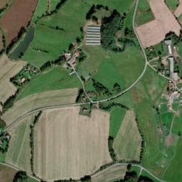 Vue de Aire de camping-car à la ferme Moulié (réseau France Passion)