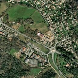 Vue de Aire Camping-car Montauroux, Lac de Saint-Cassien