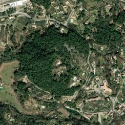 Vue de Aire de camping-car — Salernes