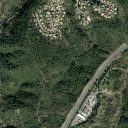 Vue de Aire de camping-car à Les Adrets-de-l'Estérel