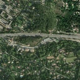 Vue de Aire de camping-car à Le Tholonet