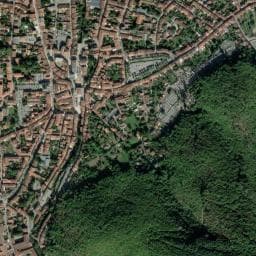 Vue de Aire de camping-car à Mazamet