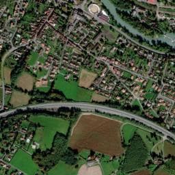 Vue de Aire du Haut de Départ