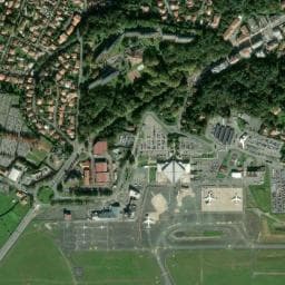 Vue de Parking de l'Aéroport