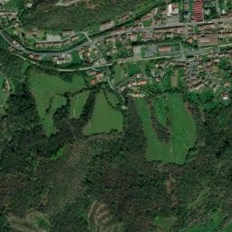Vue de Aire de camping-car à Saint-Pons-de-Thomières
