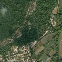 Vue de Aire Cabasse, L'Abbaye