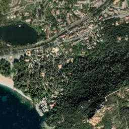 Vue de Yelloh! Village La Plage du Dramont
