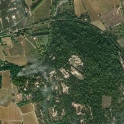 Vue de Camping à Camps-la-Source
