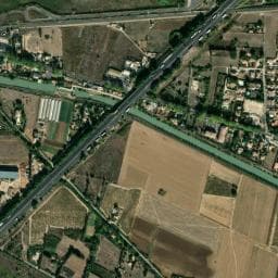Vue de Aire de camping-car de Villeneuve-lès-Béziers