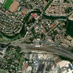 Vue de Aire Camping-Car Park Castelnaudary