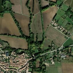Vue de Aire de Camping Cars Alzonne