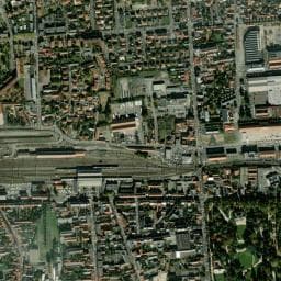 Vue de Aire De Camping-cars Tarbes Avenue de la Libération