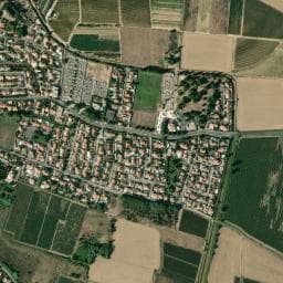 Vue de Aire de camping-car à Cuxac-d'Aude