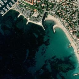 Vue de Aire de camping-car à Sanary-sur-Mer
