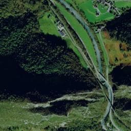 Vue de Aire du Viaduc D'Escot