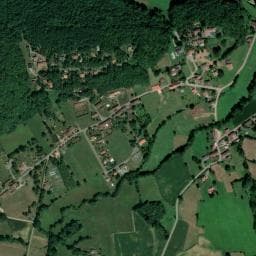 Vue de Aire naturelle de camping
