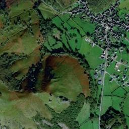 Vue de Aire Naturelle de Camping d'Osse en Aspe