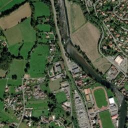 Vue de Aire de camping-car à Saint-Lizier